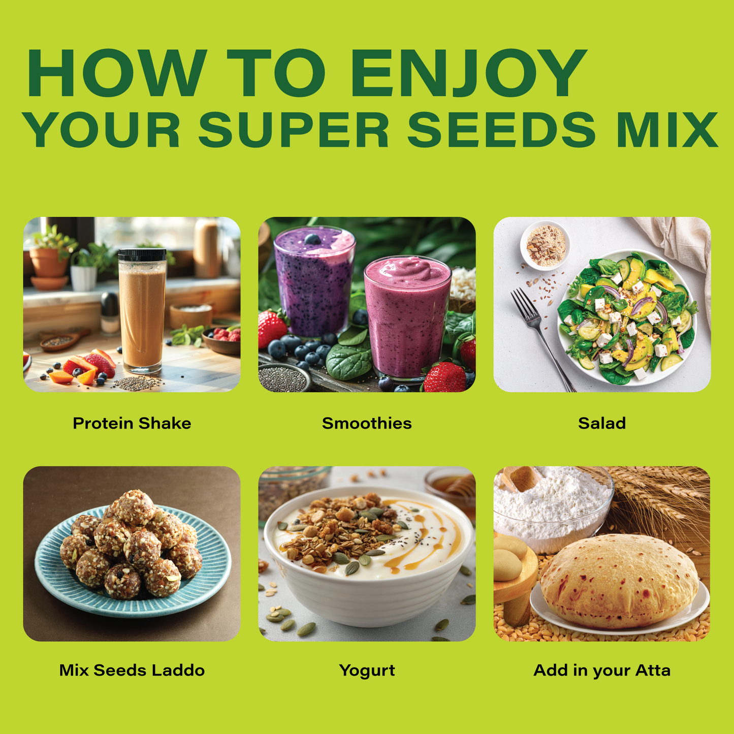 Roasted 6-in-1 Super Seeds Mix 250g