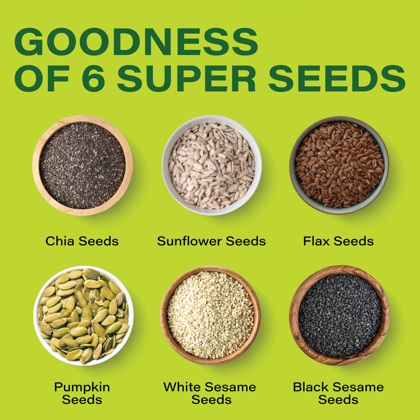 Roasted 6-in-1 Super Seeds Mix 250g