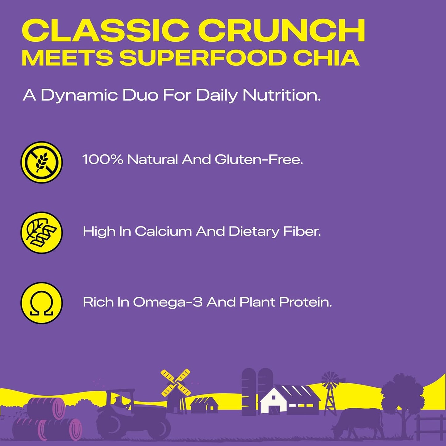Ramam Nutriboost Premium 7 in 1 Trail Mix 200g & Chia Seeds 500g