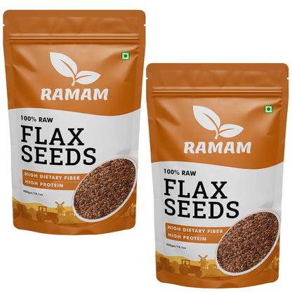 Flax Seeds 400g (Pack of 2)