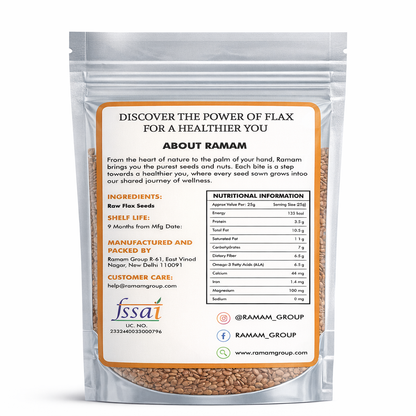 Ramam Roasted Flax Seeds 150g