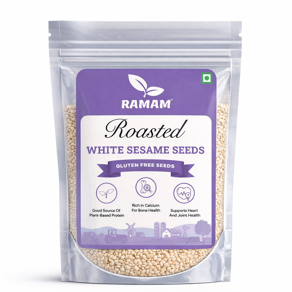 Ramam Roasted White Sesame Seeds 200g