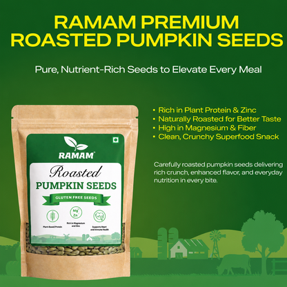 Ramam Roasted Pumpkin seeds 400g - (200g*2)