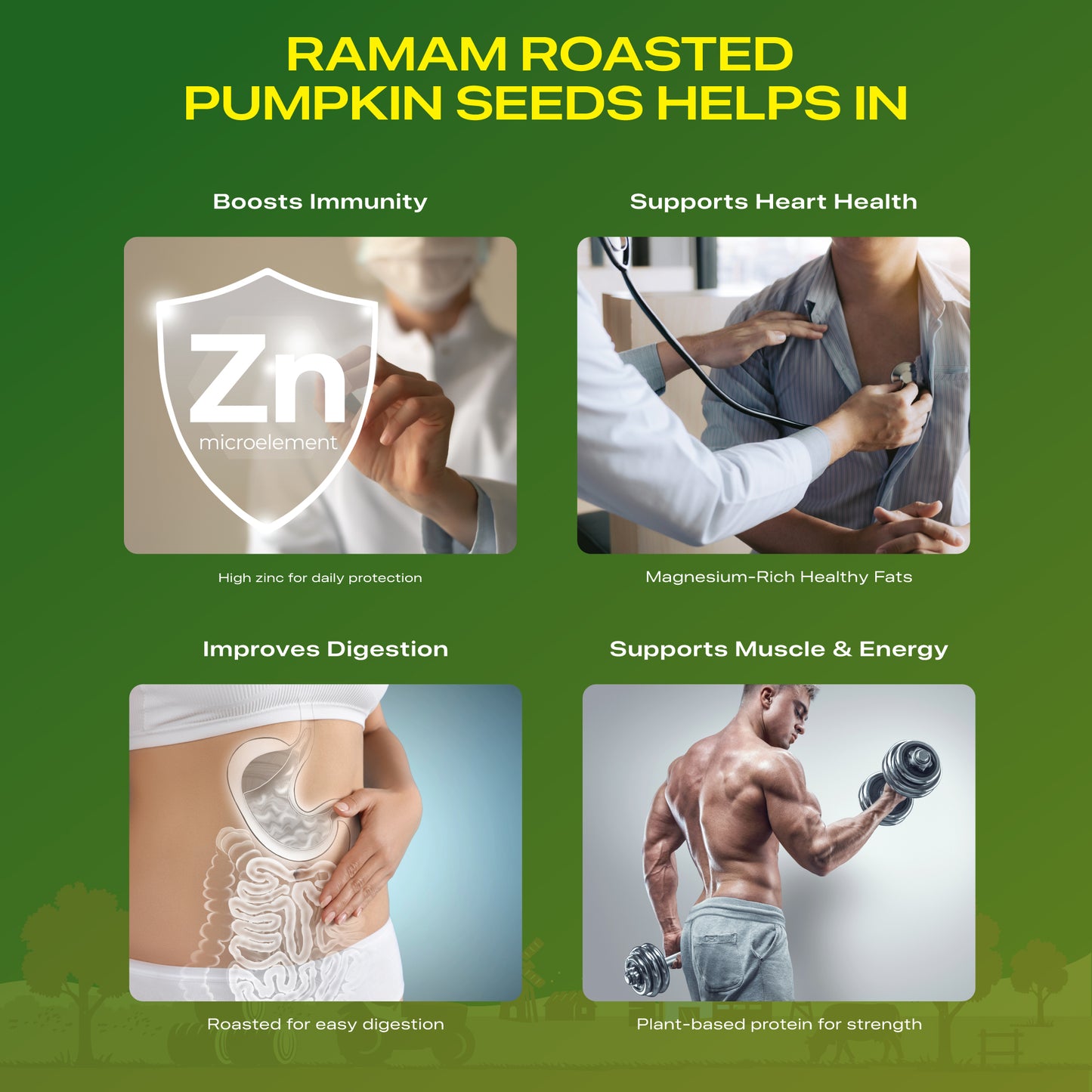 Ramam Roasted Pumpkin seeds 200g