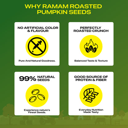 Ramam Roasted Pumpkin seeds 200g