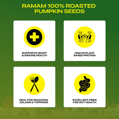 Ramam Roasted Pumpkin seeds 200g
