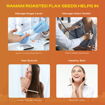 Ramam Roasted Flax Seeds 150g