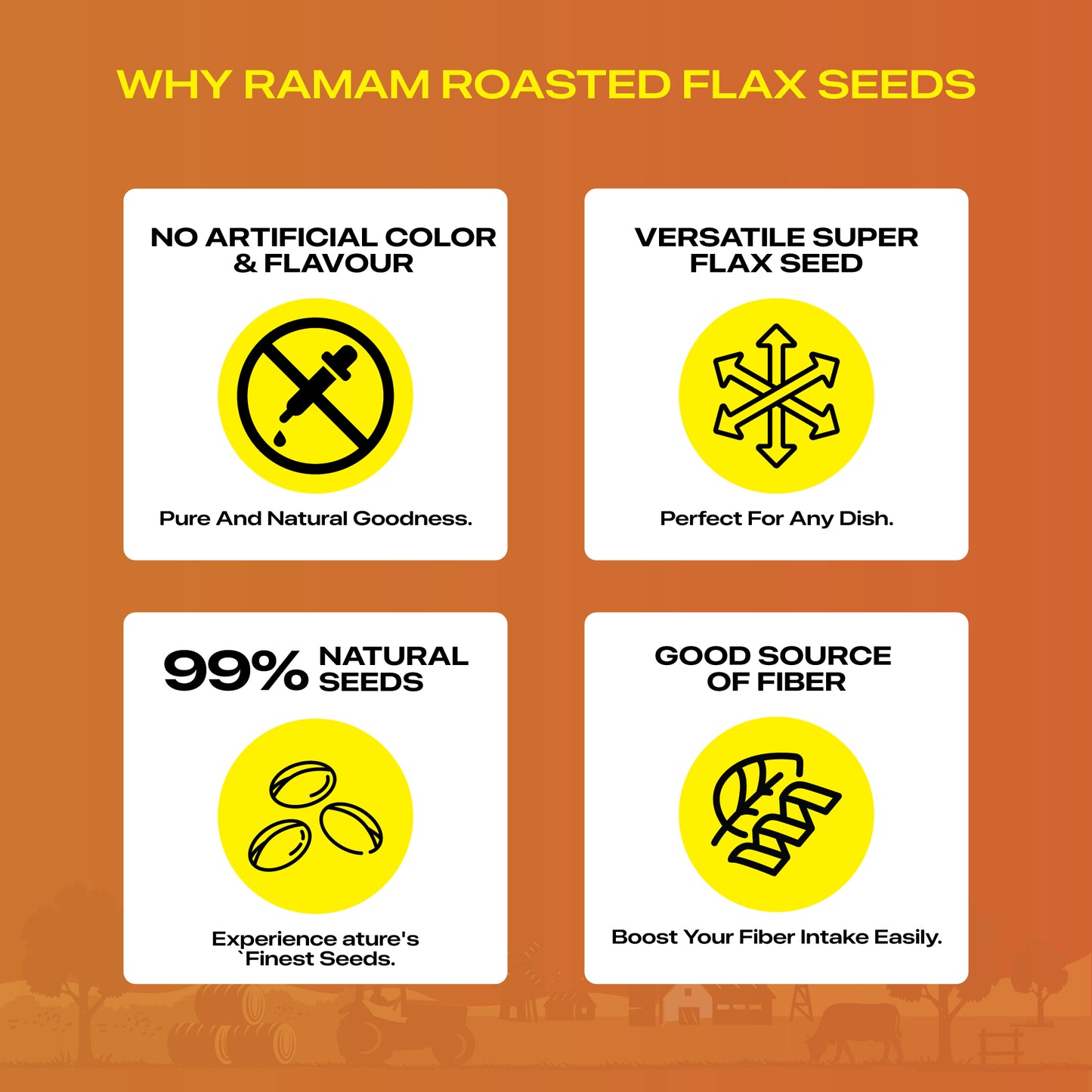 Ramam Roasted Flax Seeds 150g
