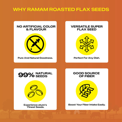 Ramam Roasted Flax Seeds 150g