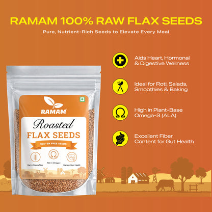Ramam Roasted Flax Seeds 150g